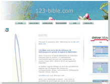 Tablet Screenshot of 123-bible.com